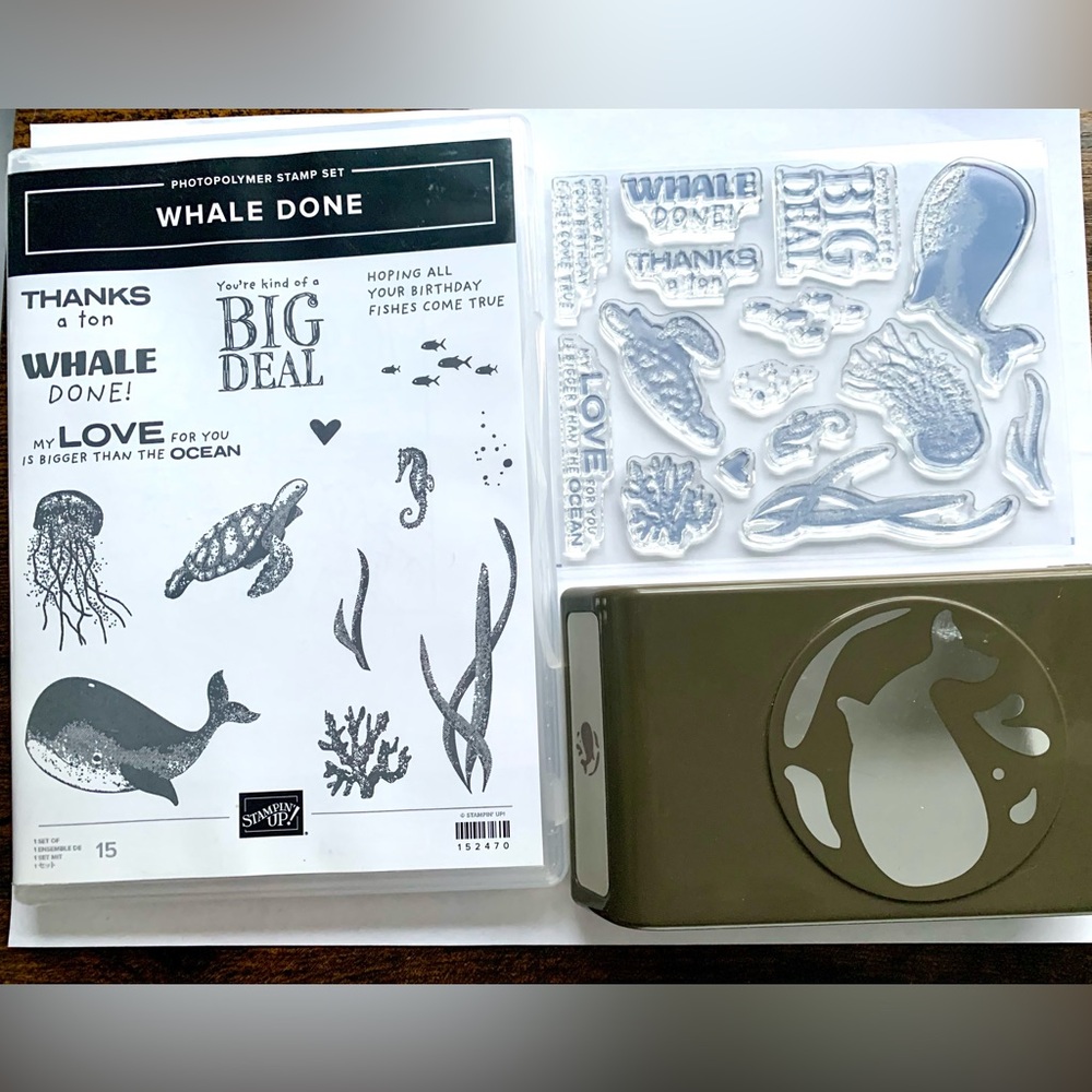 Stampin' Up! Whale Done BUNDLE